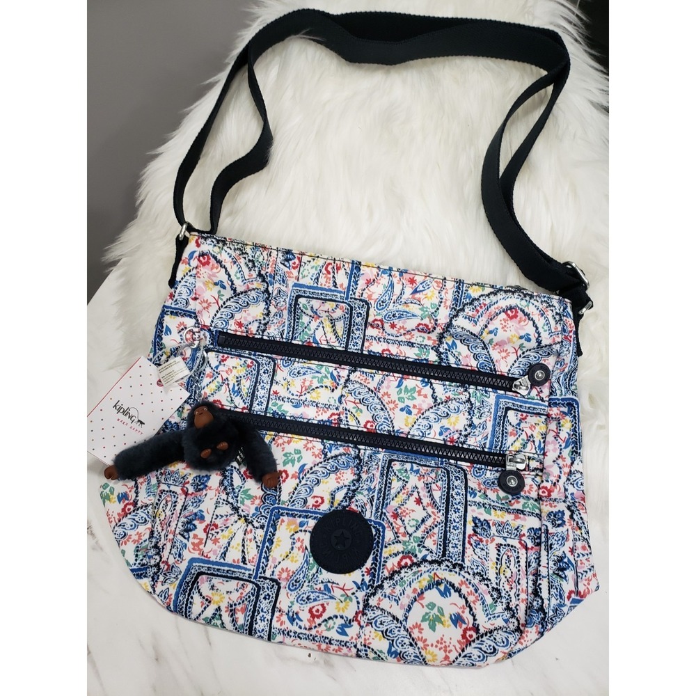 NEW Kipling Zelenka Handbag Crossbody Hobo Purse Tote Bag LOVELY DAY‎ HB7208